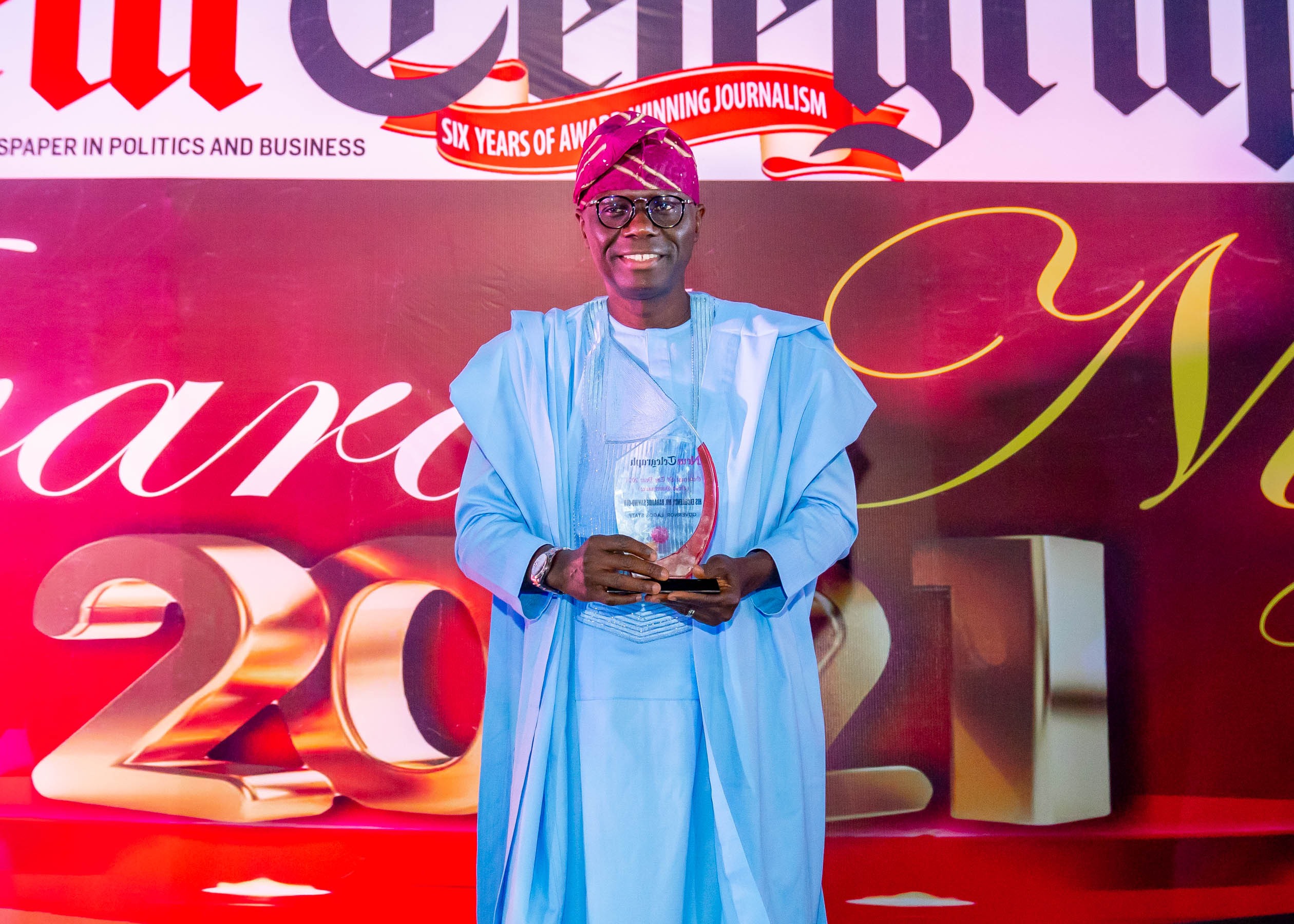 LAWAN, KALU HAIL SANWO-OLU FOR NEW TELEGRAPH GOOD GOVERNANCE AWARD